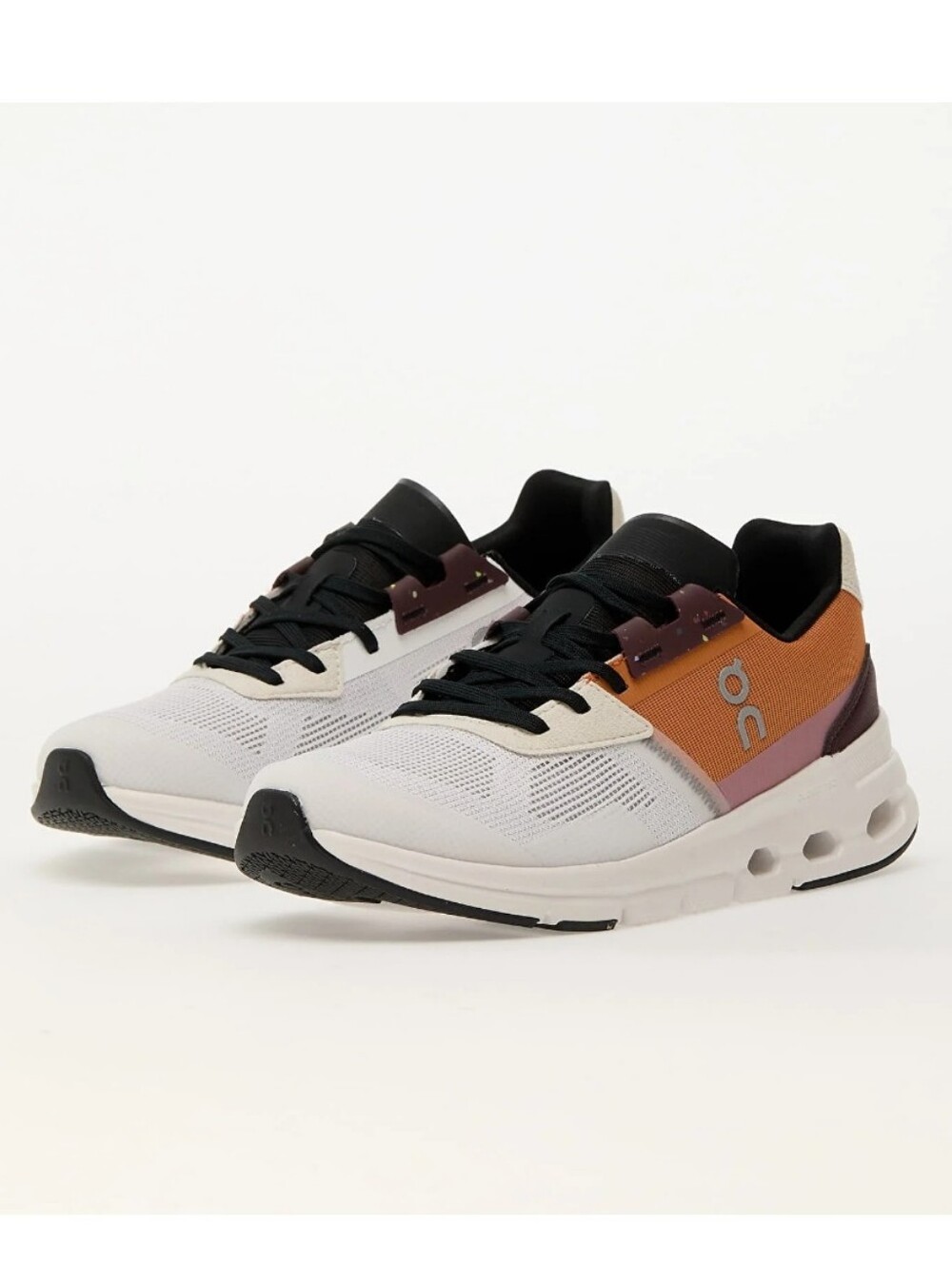 On Cloudrift Women’s White/Copper Mesh Lace Up Low Top Sneakers 2024 87-97717